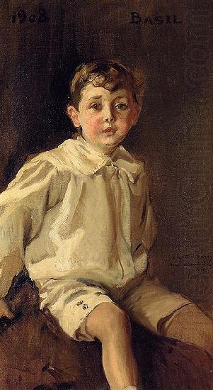 Portrait of Basel Mundy, Joaquin Sorolla